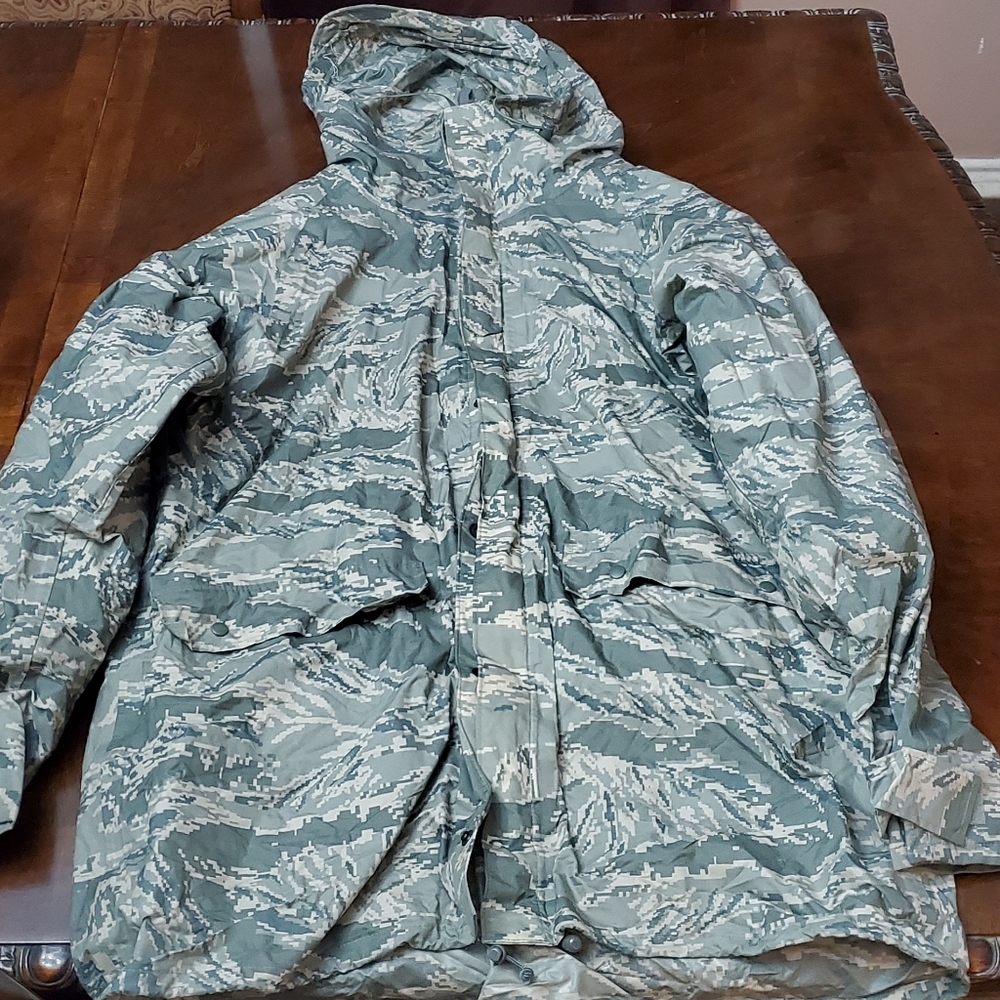 Small Air Force Rain Jacket with Liner